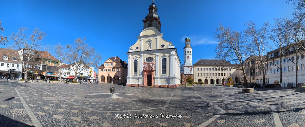 Frankenthal im März 2025